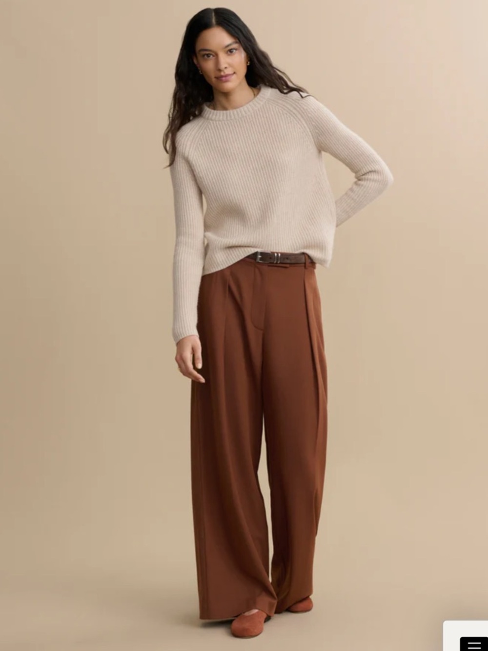 Jenni Kayne Cashmere Fisherman Sweater
